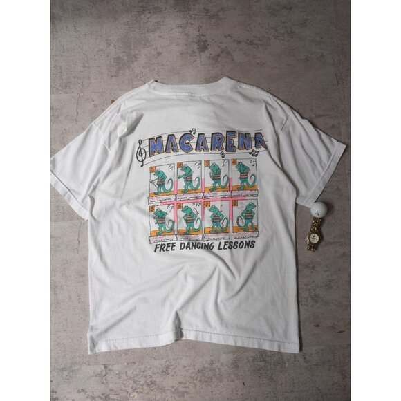 Vintage Macarena Dancing Lessons Graphic T - Picture 1 of 4